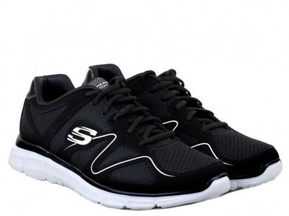 Кросівки для тренувань Skechers модель 58350 BKW - фото