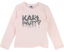 Лонгслів Karl Lagerfeld Kids Модель Z15099/43B Фото