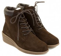 Черевики Caprice модель 26206-29-338 DK BROWN SUEDE Фото