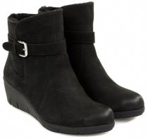 Черевики та чоботи Caprice модель 26412-29-015 BLACK NUB.COMB Фото