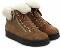 Ботинки Caprice модель 26470-29-318 COGNAC/BLACK Фото