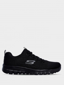 Кроссовки повседневные Skechers Graceful-Get Connected модель 12615 BBK Кроссовки повседневные Skechers Graceful-Get Connected модель 12615 BBK Фото