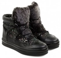 Ботинки UNISA модель FRESH_GL_CEV BLACK Фото