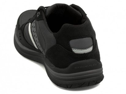 Напівчеревики зі шнуровкою Skechers модель 65203 BLK — фото - INTERTOP