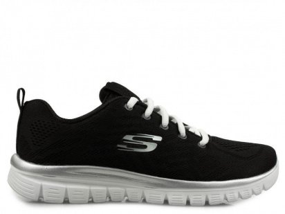 Кроссовки для тренировок Skechers модель 12615 BKW — фото 3 - INTERTOP