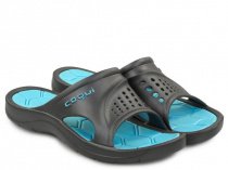 Шльопанці COQUI модель 7002 Grey-Turquoise Фото