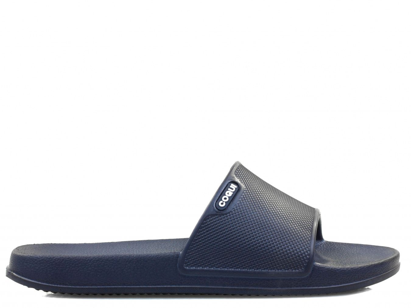 Шлепанцы на плоской подошве COQUI модель 7091 Navy Фото