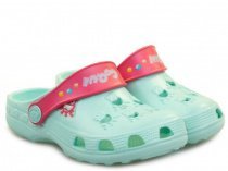 Сандалії COQUI модель 8701 Mint-Lt. Fuchsia 23-32 Фото