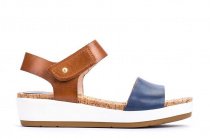 Сандалії PIKOLINOS модель W1G-0758C3_ROYAL BLUE|BRANDY Фото