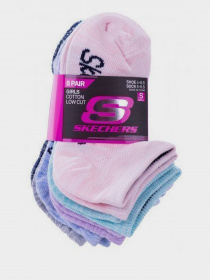 Набор носков Skechers 6 Pair Cotton Low Cut модель S107696-060-5 Фото