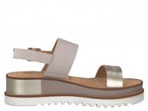 Босоножки Tamaris модель 28044-30-236 TAUPE/LT GOLD Фото