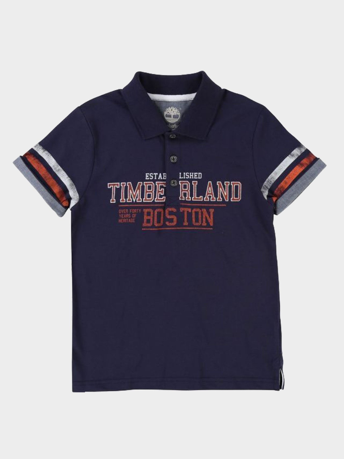 Поло с коротким рукавом Timberland Kids модель T25M77/85T Фото