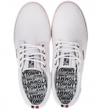 Кеды низкие Tommy Hilfiger модель EM0EM00001-100 — фото 4 - INTERTOP