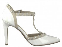 Туфлі на підборах Marco Tozzi модель 24412-20-190 WHITE PAT.COMB Фото