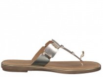 Шльопанці на пласкій підошві Marco Tozzi модель 27115-20-957 PLATINUM Фото