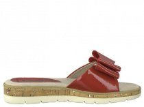 Шлепанцы на платформе Marco Tozzi модель 27120-20-520 CHILI PATENT Фото