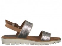 Босоножки Marco Tozzi модель 28607-20-960 PLATINUM COMB Фото