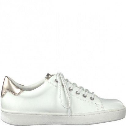 Кеды низкие Marco Tozzi модель 23769-30-154 WHITE/ROSE MET — фото 3 - INTERTOP