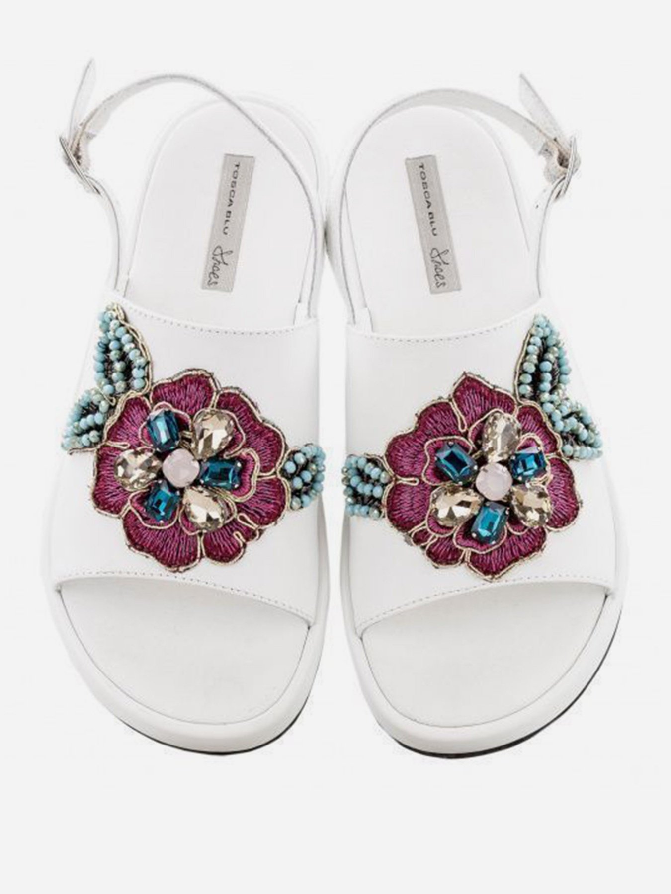 Сандалии Tosca Blu модель SS1814S273 WHITE Фото