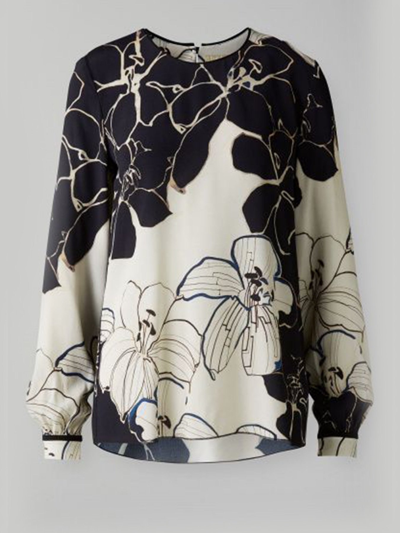 Блуза с длинным руквом Marc O’Polo модель 881088542691-A11 Фото