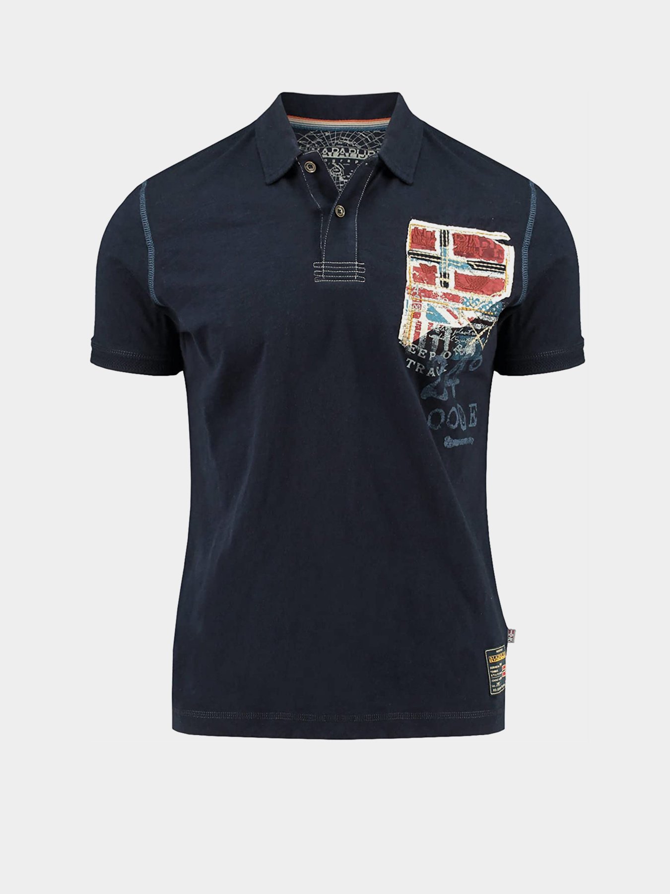 Поло с коротким рукавом Napapijri модель N0YHD7176 Фото
