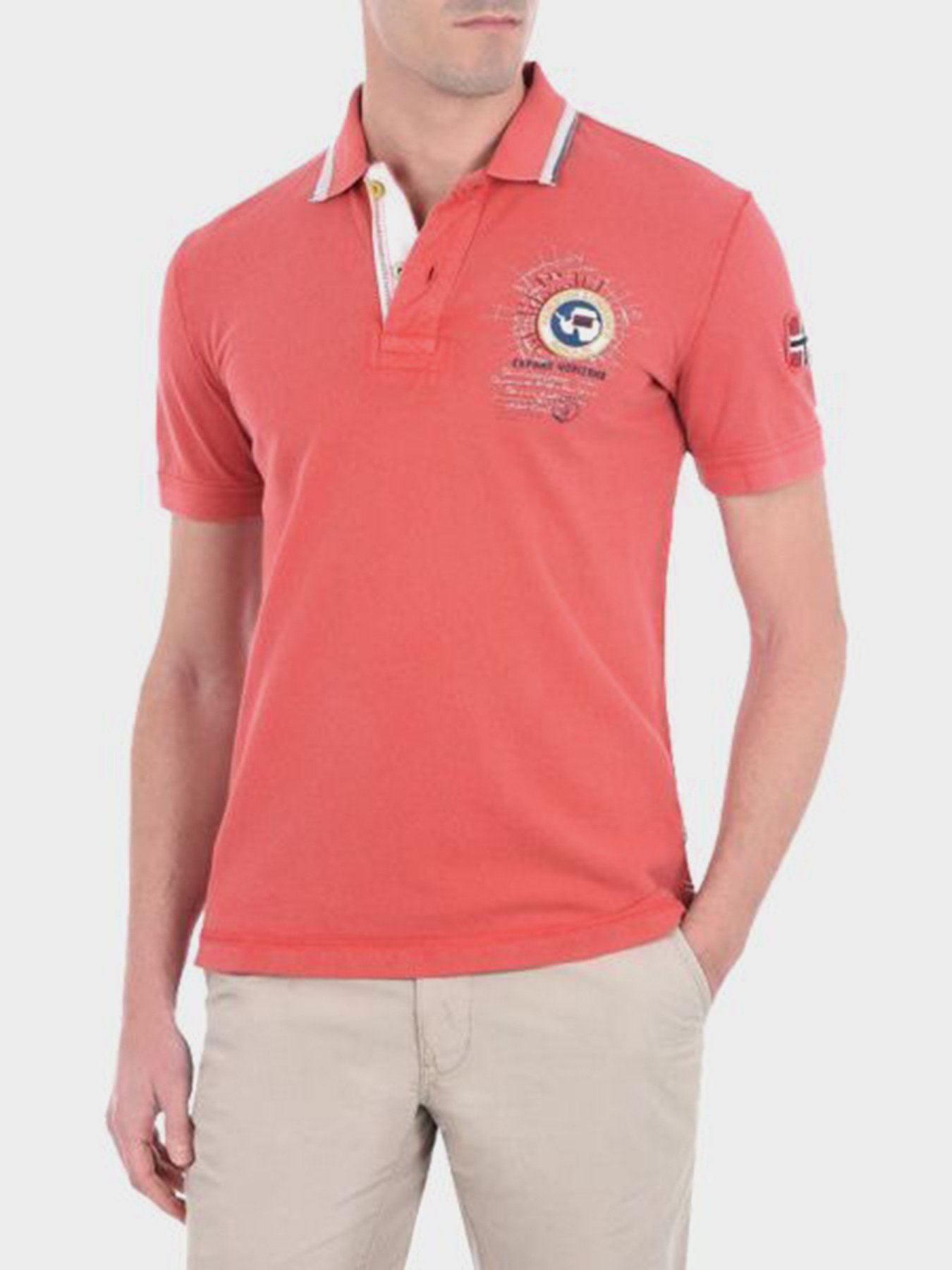 Поло с коротким рукавом Napapijri Gandy модель N0YHDWRA1 Фото