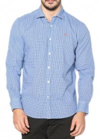 Рубашка повседневная Napapijri модель N0YHELC23 Рубашка повседневная Napapijri модель N0YHELC23 Фото