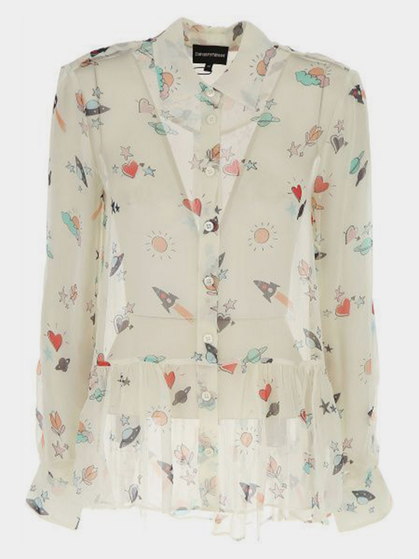 Блуза с длинным руквом Emporio Armani модель 3Z2C62-2NDUZ-F142 Фото