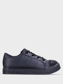 Кеды низкие Skechers Sidestars модель 10909L BBK Фото