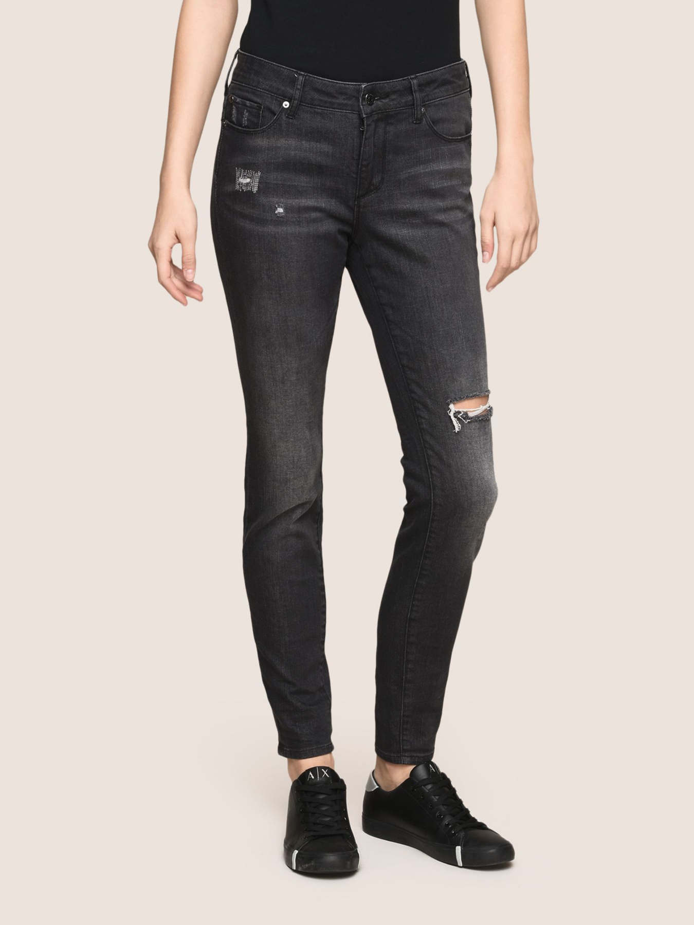 Скинни джинсы Armani Exchange модель 3ZYJ69-Y2CDZ-0903 Фото