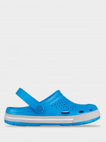 Шльопанці на пласкій підошві COQUI модель 6403 Sea blue/Khaki grey Фото