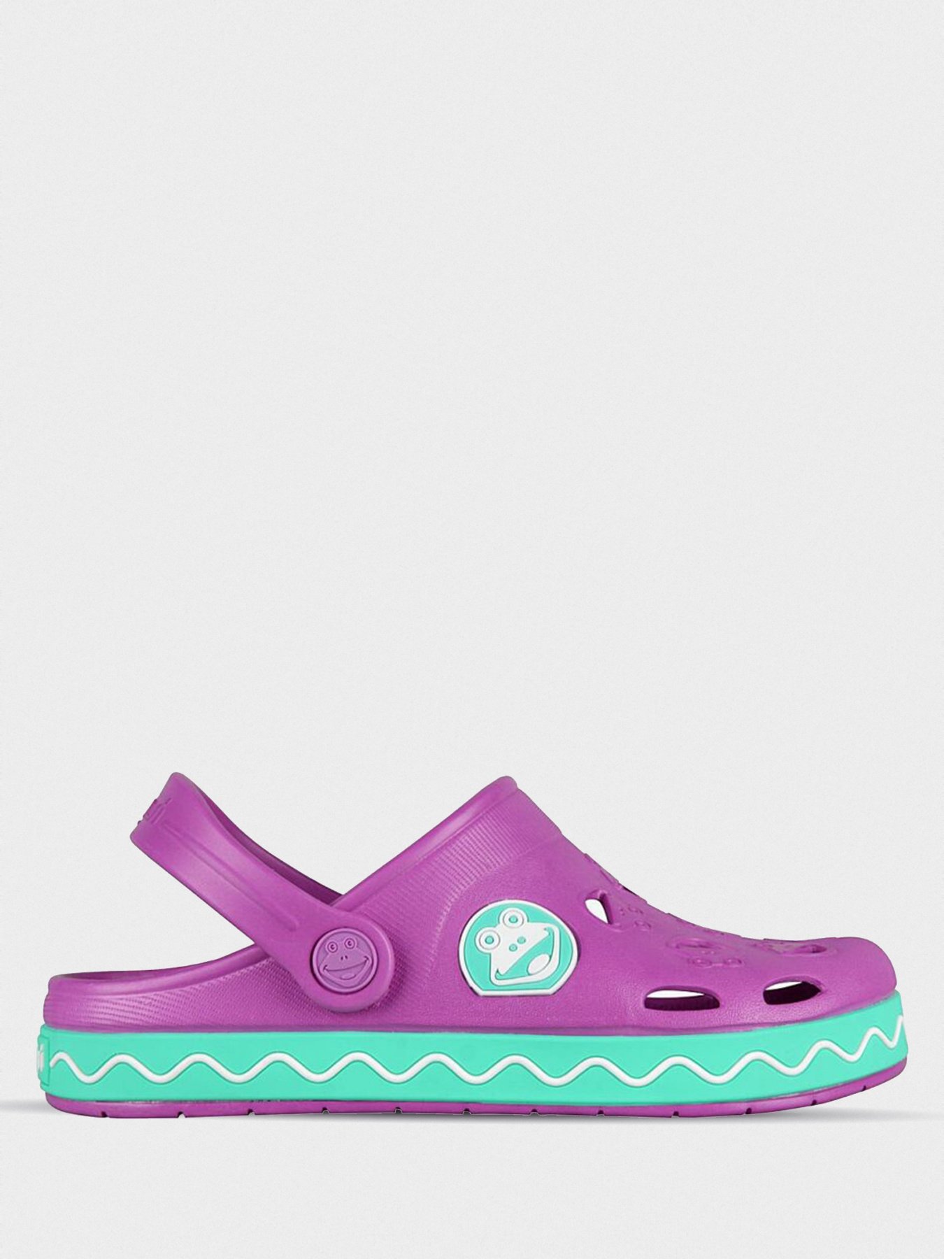 Шлепанцы COQUI модель 8801 New purple/Mint Фото