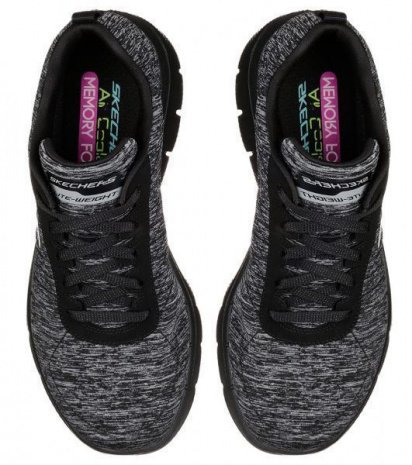 Кросівки для тренувань Skechers модель 12753 BBK — фото 4 - INTERTOP