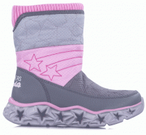 Сапоги дутики Skechers модель 20054L GYPK Фото