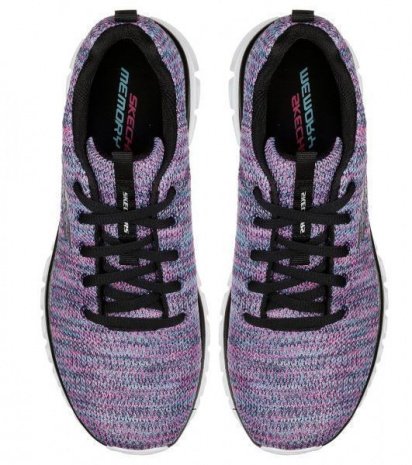 Кроссовки для тренировок Skechers модель 12614 BKMT — фото 3 - INTERTOP