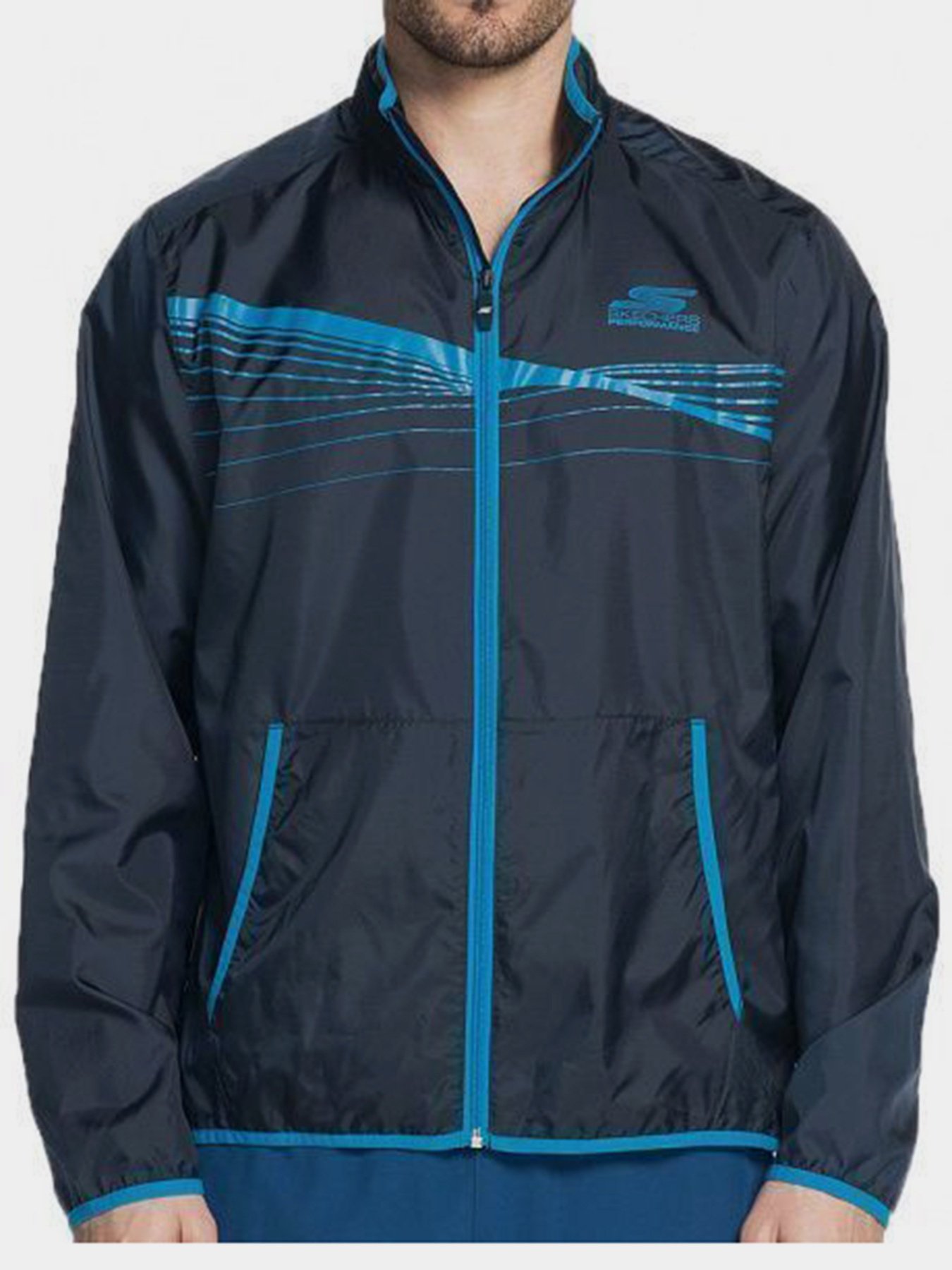 Куртка Skechers GORUN PACKABLE модель MJA18 NVY Фото