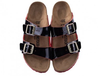 Шльопанці на пласкій підошві Birkenstock модель 1006671 — фото 4 - INTERTOP