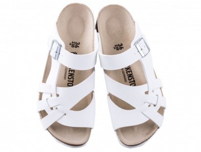 Шльопанці на пласкій підошві Birkenstock модель 75733 — фото 4 - INTERTOP