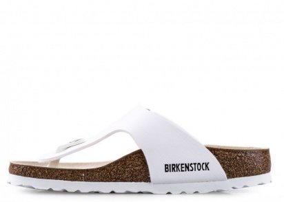 Шльопанці на пласкій підошві Birkenstock модель 44733_red — фото - INTERTOP