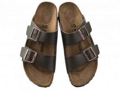 Шлепанцы на плоской подошве Birkenstock модель 51103 — фото 4 - INTERTOP