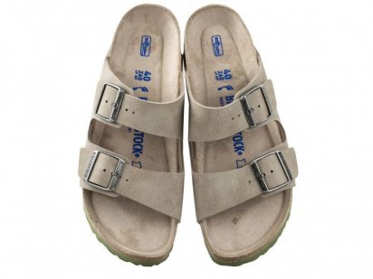 Шльопанці на пласкій підошві Birkenstock модель 1005138 — фото 4 - INTERTOP