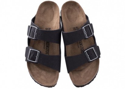 Шльопанці на пласкій підошві Birkenstock модель 652423 — фото 4 - INTERTOP