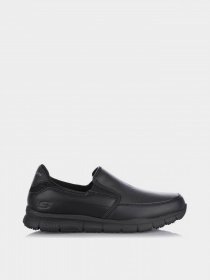 Слипоны Skechers Work Relaxed Fit: Nampa - Annod SR модель 77236 BLK Фото