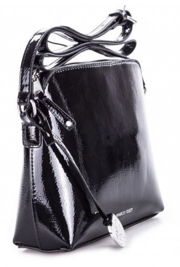 Крос-боді Marco Tozzi модель 61007-21 018 black patent — фото 3 - INTERTOP
