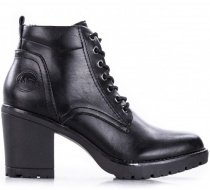 Ботинки на каблуках Marco Tozzi модель 25204-31-002 BLACK ANTIC Фото