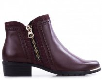 Черевики casual Caprice модель 25403-21-551 BORDEAUX COMB Фото