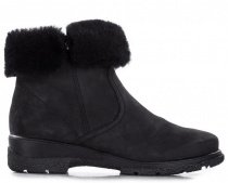 Черевики casual Caprice модель 26438-21-008 BLACK NUBUC Фото