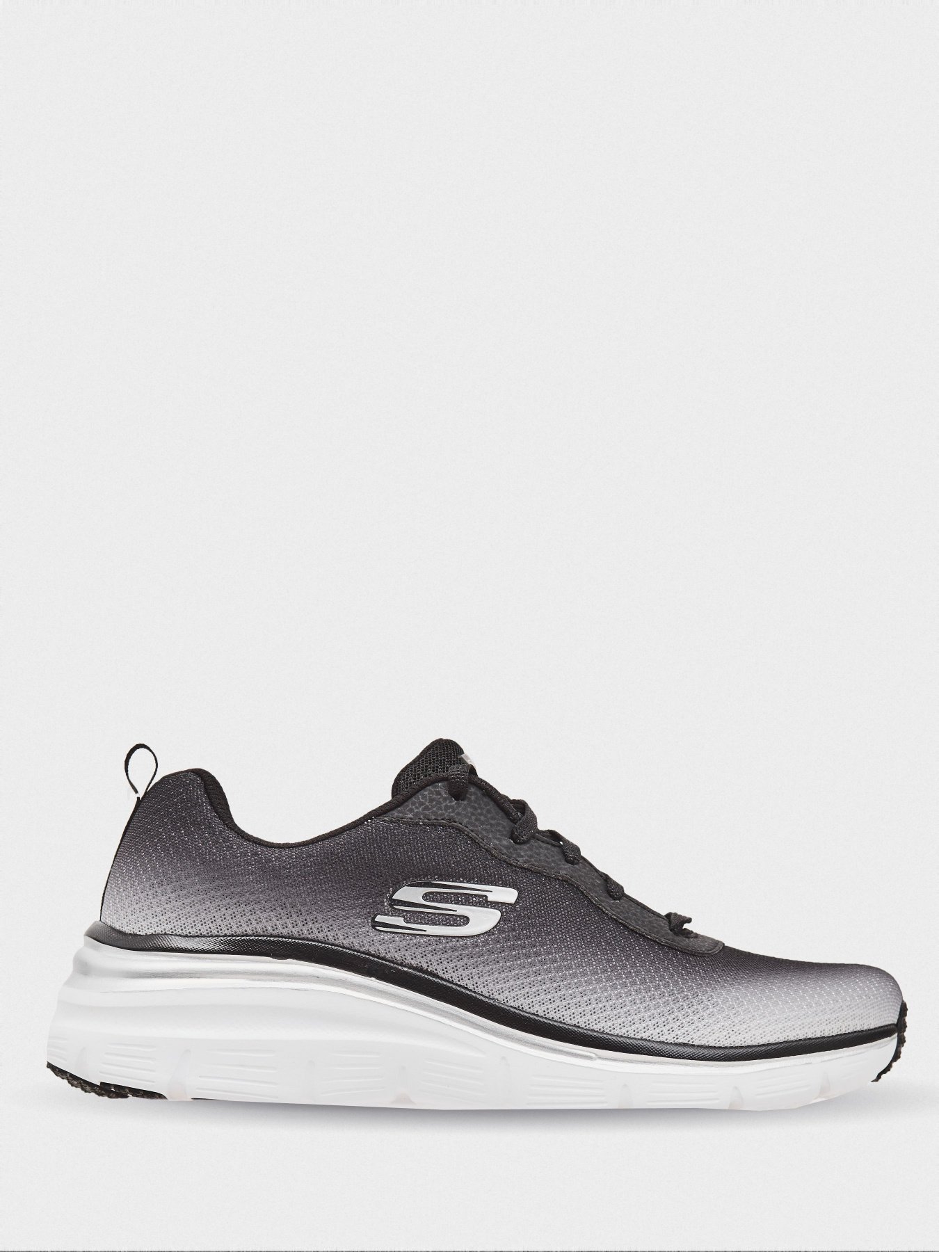Кросівки Skechers Fashion Fit - Build Up модель 12717 BKW Фото