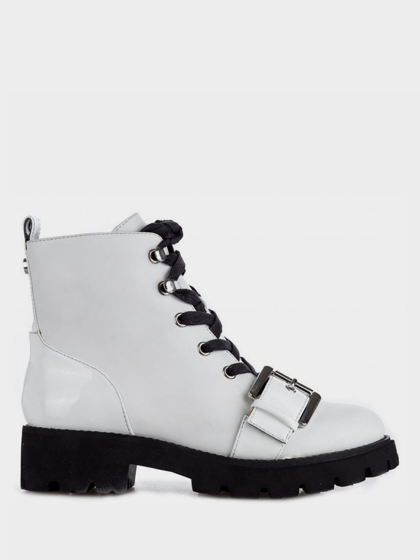 Ботинки и сапоги Steve Madden модель SM11000067 WHITE LEATHER Фото