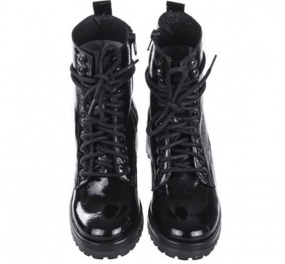 Черевики зі шнурівкою Steve Madden модель SM11000079 BLACK PATENT — фото 4 - INTERTOP